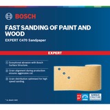 Bosch Professional Expert C470 Schleifblatt, 93mm, K240 50 Meter Rolle, für Schwingschleifer, zum Handschleifen