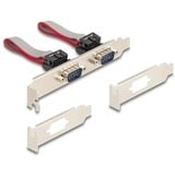 DeLOCK Mini PCIe I/O PCIe, 2x Seriell RS-232, Schnittstellenkarte 