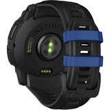 Garmin Instinct 3 - 50 mm, AMOLED, Smartwatch Black, Silikon-Armband