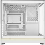 Montech HS02 , Tower-Gehäuse weiß, Tempered Glass x 2