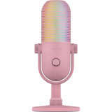 Razer Seiren V3 Chroma 32-Bit DSP Quartz, Mikrofon rosa, RGB, USB