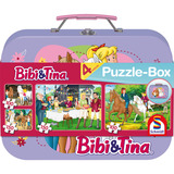 Bibi & Tina Puzzle-Box im Metallkoffer