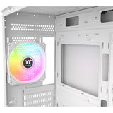 Thermaltake View 170 WS ARGB , Tower-Gehäuse weiß/holz, Tempered Glass x 2, Holz-Struktur