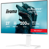 iiyama G-Master GB2771QSU-W1 Red Eagle, Gaming-Monitor 68.5 cm (27 Zoll), weiß (matt), QHD, Fast-IPS, HDMI, DP, G-Sync komp., USB-Hub, 200Hz Panel