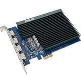 ASUS GeForce GT 730, Grafikkarte passiv gekühlt, 4x HDMI