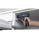 Bosch Akku-Bohrschrauber GSR 12V-15 Professional, 12Volt blau/schwarz, 2x Li-Ionen Akku 4,0Ah, 39 Bits & Bohrer