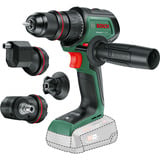 Bosch Heimwerken & Garten Akku-Bohrschrauber AdvancedDrill 18V-80 QuickSnap Solo + Zubehör grün/schwarz, ohne Akku und Ladegerät, POWER FOR ALL ALLIANCE