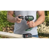 Bosch Heimwerken & Garten Akku-Bohrschrauber AdvancedDrill 18V-80 QuickSnap Solo + Zubehör grün/schwarz, ohne Akku und Ladegerät, POWER FOR ALL ALLIANCE