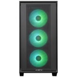 Chieftec Hunter 3 GS-03B-OP, Tower-Gehäuse schwarz, Tempered Glass 