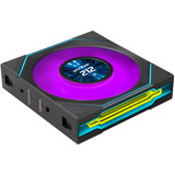 Lian Li UNI FAN SL-INF LCD FLEX 120 Wireless, Gehäuselüfter schwarz,  3er Pack mit Controller, 120 mm