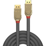 Lindy DisplayPort 1.2 Kabel, Gold Line grau, 5m