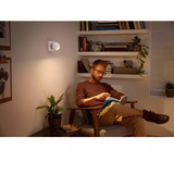 Philips HUE White Ambiance Buckram Einzelspot, Leuchte weiß, inkl. Dimmschalter
