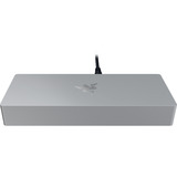 Razer Thunderbolt 5 Dock - Mercury, Dockingstation grau, Thunderbolt 5, USB, Gigabit LAN