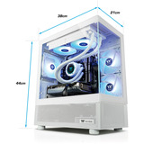 Thermaltake FTW Snow 5060Ti, Gaming-PC weiß, Windows 11 Home