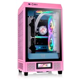 Thermaltake The Tower 200 Bubble Pink, Tower-Gehäuse rosa, Tempered Glass