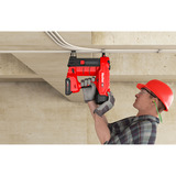 fischer Akku-Bolzenschubgerät FXC85 Set, XL-Boxx, Nagler rot/schwarz, 2x ProCORE 18V 4.0Ah, Ladegerät