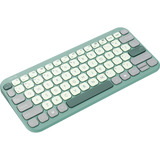 ASUS Marshmallow KW100, Tastatur hellgrün/grau, DE-Layout, Scherenmechanik
