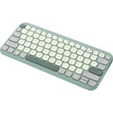 ASUS Marshmallow KW100, Tastatur hellgrün/grau, DE-Layout, Scherenmechanik