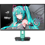 ASUS ROG Strix XG27ACMEG-G Hatsune Miku Edition, Gaming-Monitor 68.6 cm (27 Zoll), schwarz/türkis, QHD, Fast-IPS, HDMI, DP, USB-C, 260Hz Panel