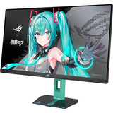 ASUS ROG Strix XG27ACMEG-G Hatsune Miku Edition, Gaming-Monitor 68.6 cm (27 Zoll), schwarz/türkis, QHD, Fast-IPS, HDMI, DP, USB-C, 260Hz Panel