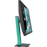 ASUS ROG Strix XG27ACMEG-G Hatsune Miku Edition, Gaming-Monitor 68.6 cm (27 Zoll), schwarz/türkis, QHD, Fast-IPS, HDMI, DP, USB-C, 260Hz Panel