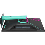 ASUS ROG Strix XG27ACMEG-G Hatsune Miku Edition, Gaming-Monitor 68.6 cm (27 Zoll), schwarz/türkis, QHD, Fast-IPS, HDMI, DP, USB-C, 260Hz Panel