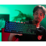 CHERRY XTRFY MX 8.2 Pro TMR Wireless, Gaming-Tastatur schwarz, DE-Layout, Cherry MK Crystal