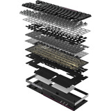 CHERRY XTRFY MX 8.2 Pro TMR Wireless, Gaming-Tastatur schwarz, DE-Layout, Cherry MK Crystal