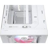 Corsair FRAME 4000D LCD RS ARGB, Tower-Gehäuse weiß, Tempered Glass, Touchscreen