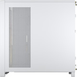 Corsair FRAME 4000D LCD RS ARGB, Tower-Gehäuse weiß, Tempered Glass, Touchscreen