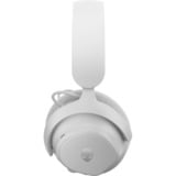 Dell Alienware Pro Wireless Lunar Light, Gaming-Headset weiß, Hi-Res Audio, Bluetooth, USB-C Dongle