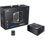 FSP MEGA TI 1650W, PC-Netzteil schwarz, 2x 12-Pin High Power GPU, 6x PCIe, Kabelmanagement, 1650 Watt