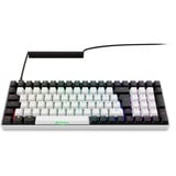Sharkoon SKILLER SGK50 S2, Gaming-Tastatur weiß, DE-Layout, Gateron Yellow