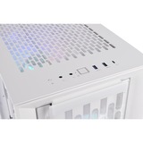 Thermaltake CTE T500 TG ARGB Snow White, Big-Tower-Gehäuse weiß, Tempered Glas