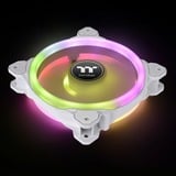 Thermaltake SWAFAN 14 RGB Radiator Fan TT Premium Edition White (3-Fan Pack), Gehäuselüfter weiß, 3er Pack, inkl. Controller, 140 mm