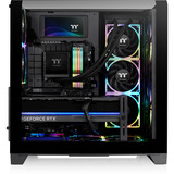Thermaltake View 390 Air Black, Tower-Gehäuse schwarz, Tempered Glass