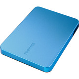 Toshiba Canvio Flex 1TB, Externe Festplatte blau (glänzend), USB-C / USB-A