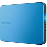 Toshiba Canvio Flex 1TB, Externe Festplatte blau (glänzend), USB-C / USB-A