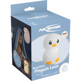 Ansmann Nachtlicht Pinguin Leon weiß