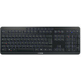 CHERRY Stream Keyboard ULTIMATE, Tastatur schwarz, DE-Layout, Cherry SX-Scherentechnologie