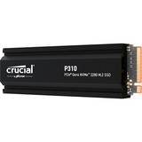 Crucial P310 2 TB mit Kühlkörper, SSD PCIe 4.0 x4, NVMe, M.2 2280