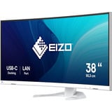 EIZO FlexScan EV3851X, LED-Monitor 95.3 cm (37.5 Zoll), weiß, Curved, HDMI, DP, USB-C, USB-Hub