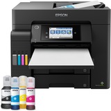 Epson EcoTank ET-5805, Multifunktionsdrucker schwarz, USB, WLAN, Scan, Kopie, Fax, Duplex (Druck), Duplex (Scan)