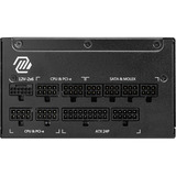 MSI MAG A1000GL PCIE5, PC-Netzteil schwarz, 1x 12-Pin High Power GPU, 4x PCIe, Kabelmanagement, 1000 Watt