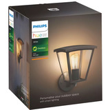 Philips Hue Hue White Inara Outdoor Wandleuchte, LED-Leuchte schwarz