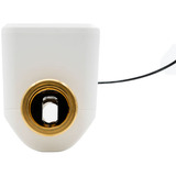 Shelly Neo Smart Water Valve, Ventil weiß, Trinkwasser-zertifiziertes Messingventil