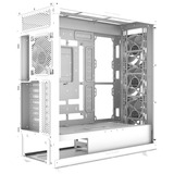 Thermaltake AX500 Snow White, Big-Tower-Gehäuse weiß, Tempered Glass
