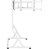 Thermaltake Triple Monitor Stand Pro Snow, Monitorhalterung weiß, für Monitore 17" - 55"