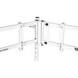 Thermaltake Triple Monitor Stand Pro Snow, Monitorhalterung weiß, für Monitore 17" - 55"