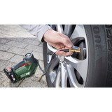 Bosch Heimwerken & Garten Akku-Luftpumpe UniversalPump 18V Set grün/schwarz, Li-Ionen Akku 2,0Ah, POWER FOR ALL ALLIANCE